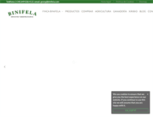 Tablet Screenshot of binifela.com